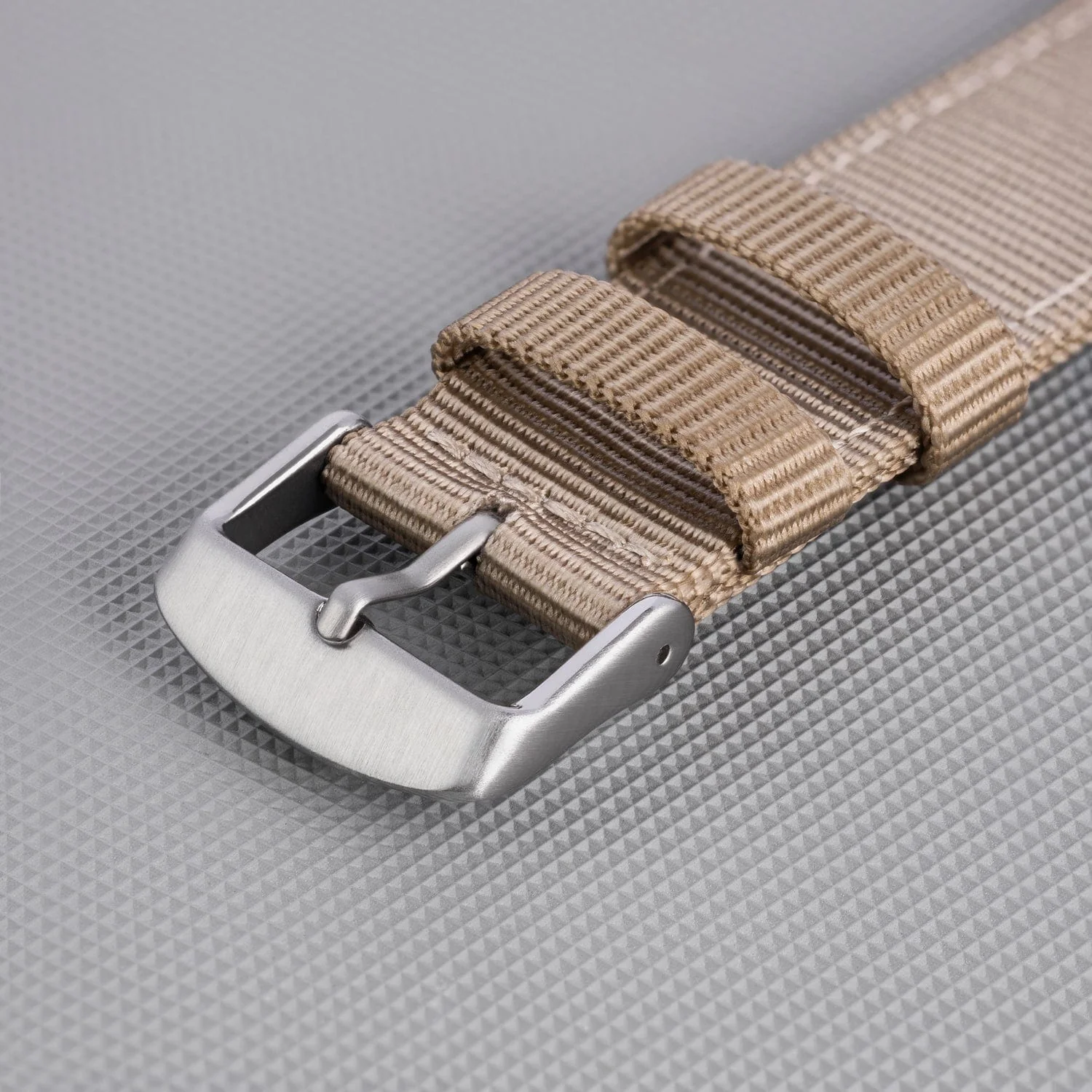 Stainless Steel Buckle - Brushed Stainless - Image 3