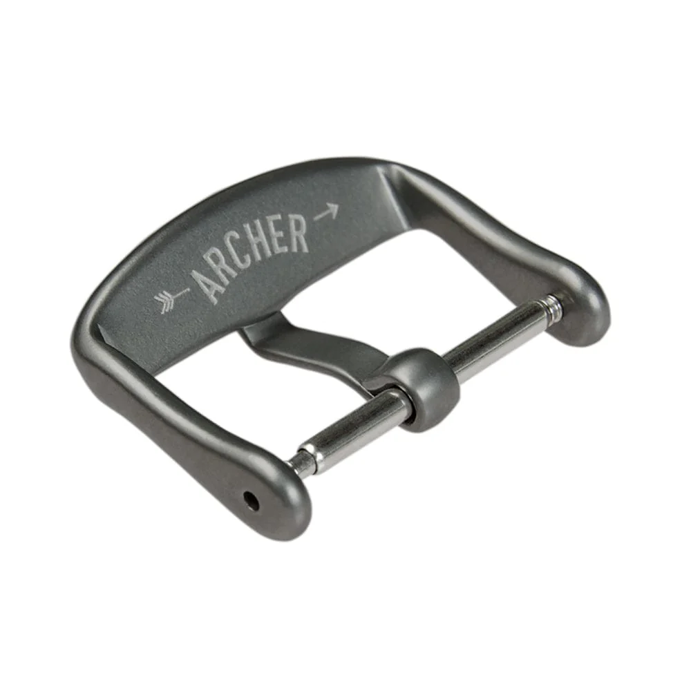 Stainless Steel Buckle - Matte Gunmetal PVD Add-On - Image 4