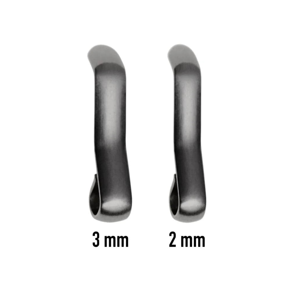 Stainless Steel Buckle - Matte Gunmetal PVD Add-On - Image 5
