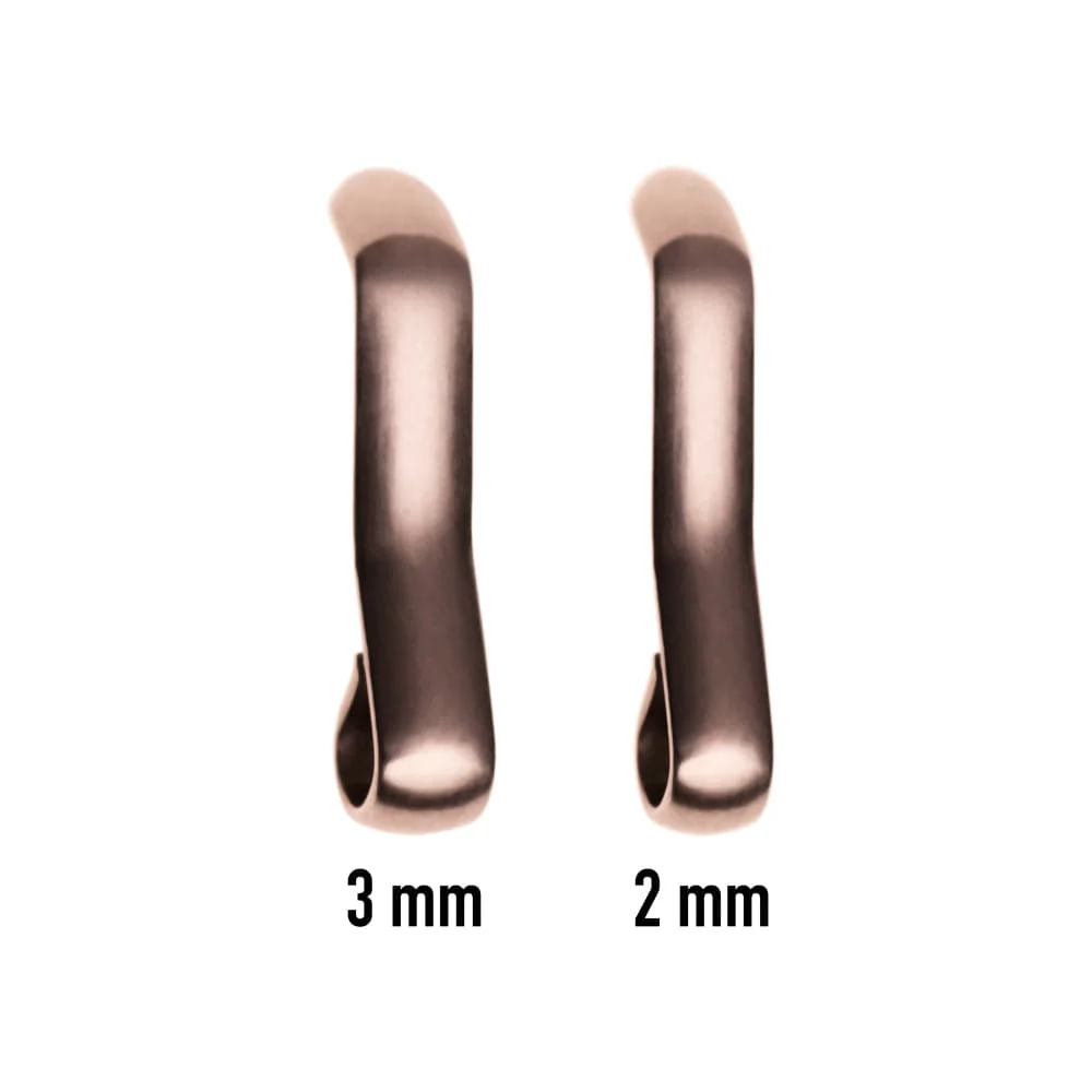 Stainless Steel Buckle - Matte Rose Gold PVD Add-On - Image 5