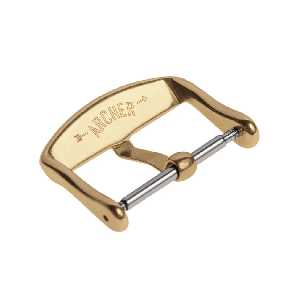 Stainless Steel Buckle - Polished Gold PVD Add-On - Image 4