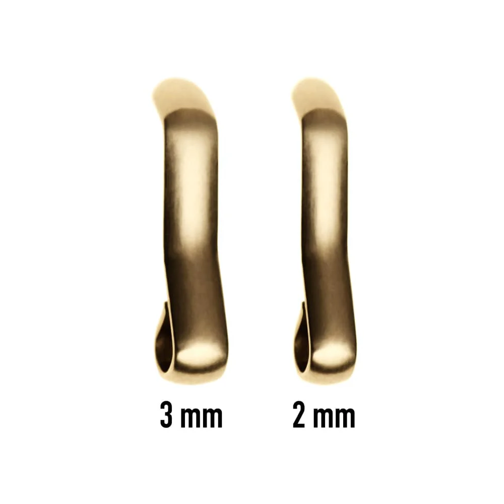 Stainless Steel Buckle - Polished Gold PVD Add-On - Image 5