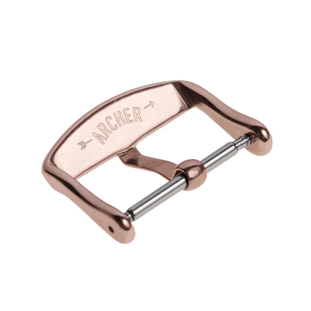 Stainless Steel Buckle - Polished Rose Gold PVD Add-On - Image 3
