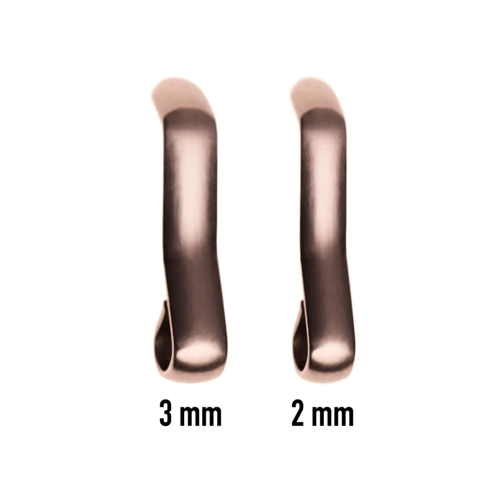 Stainless Steel Buckle - Polished Rose Gold PVD Add-On - Image 4
