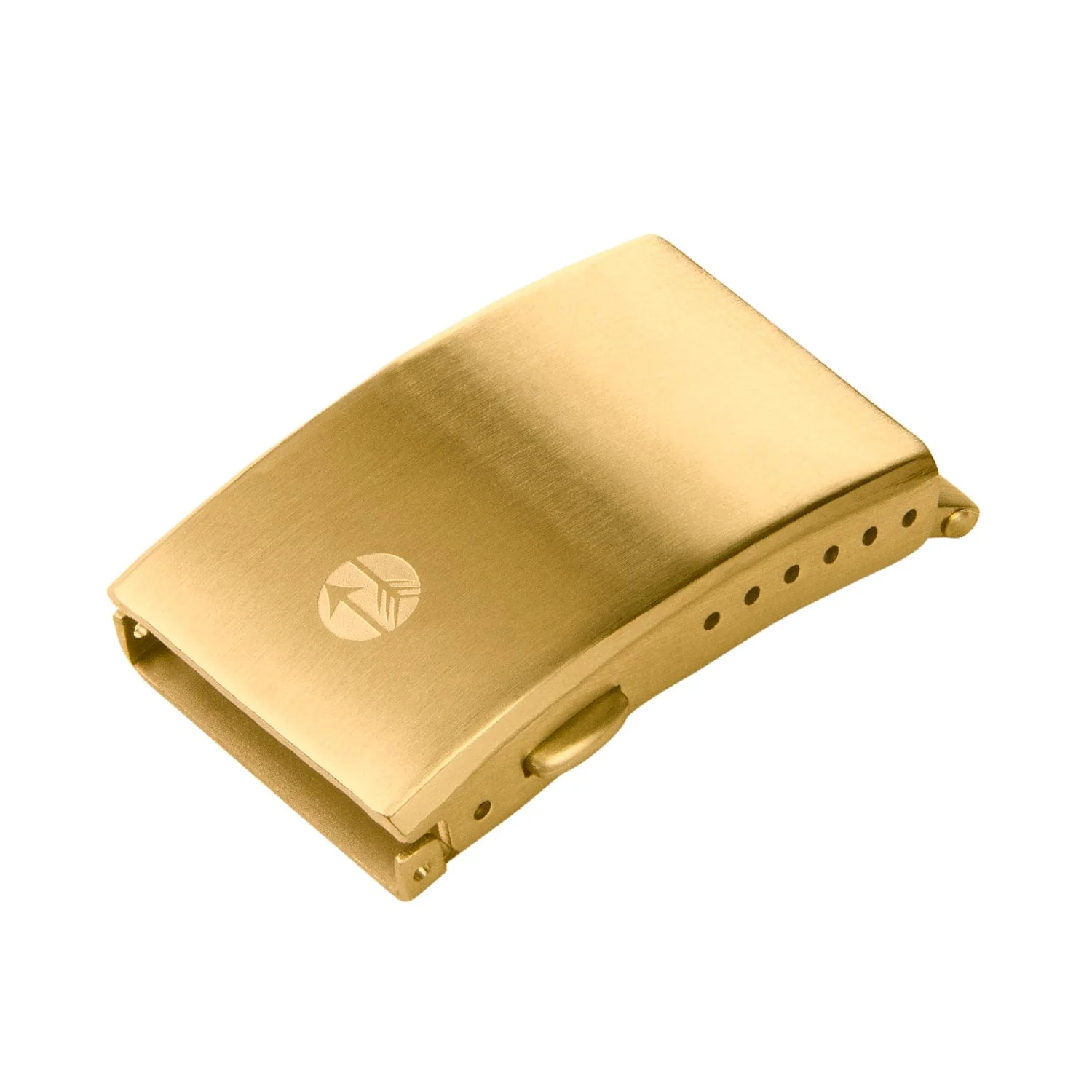Stainless Steel Clasp for Quick Release Custom Fit Silicone - Brushed Gold